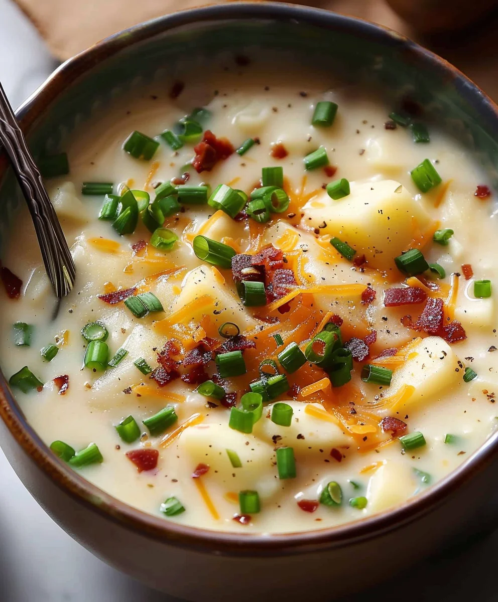 Easy Crockpot Frozen Potato Soup: Quick & Delicious!