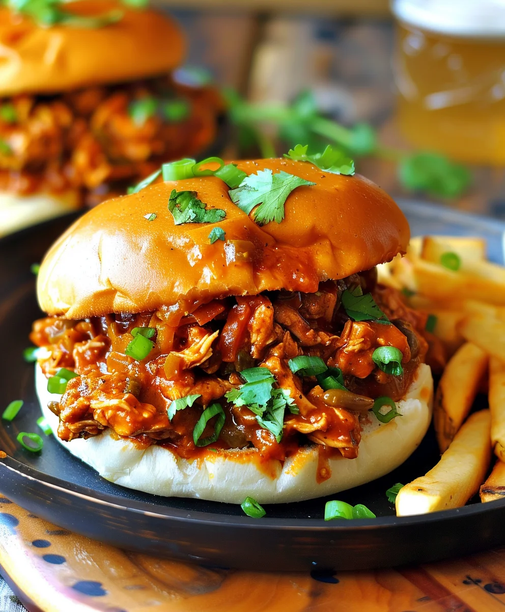 Best Cajun Chicken Sloppy Joes Recipe - Flavorful & Quick