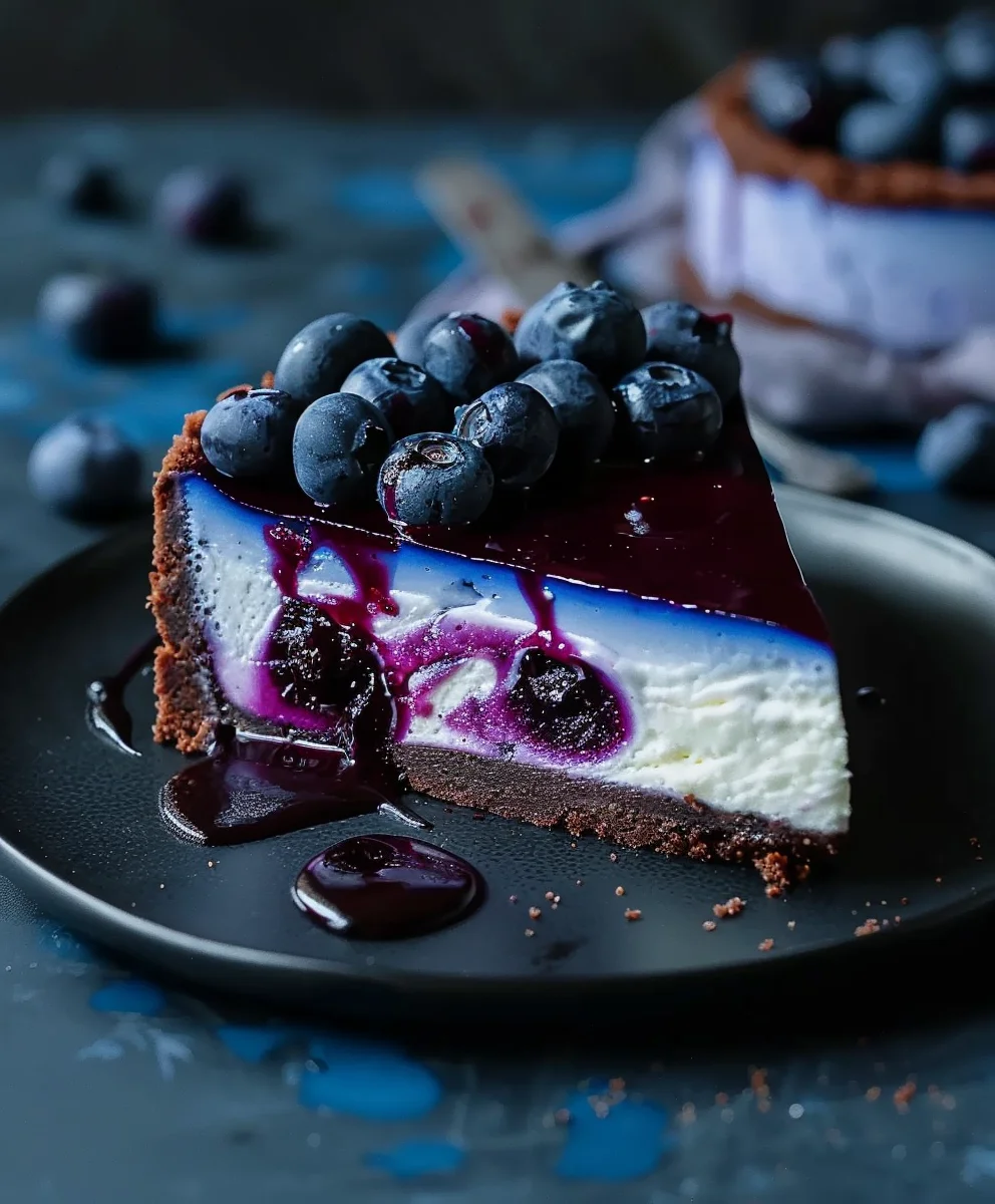Ravenclaw Midnight Blueberry Cheesecake: A Magical Bite