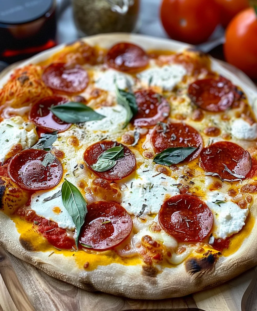 Elevate Pizza Night: Hot Honey Beef Pepperoni Ricotta!