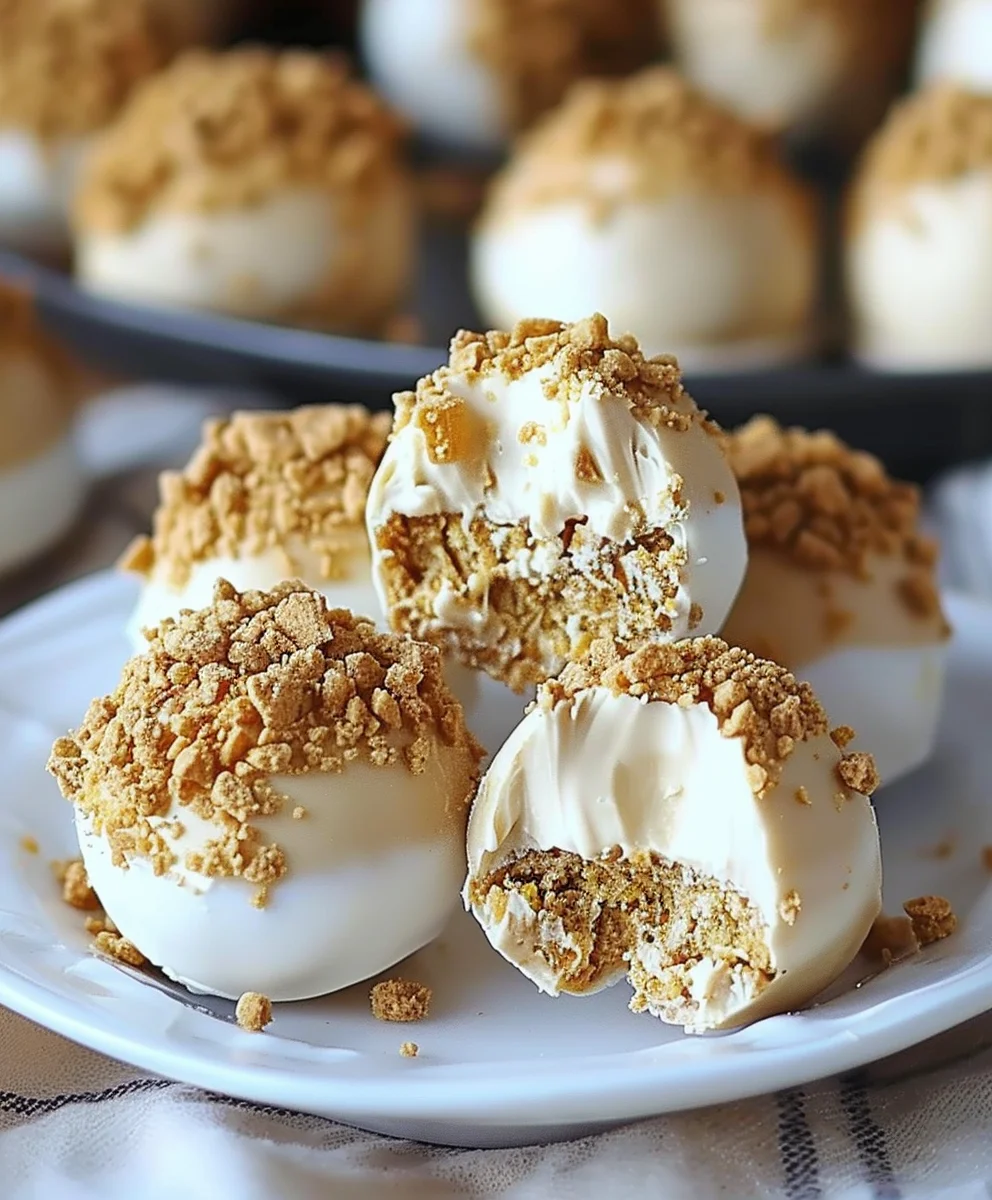 No Bake Pumpkin Cheesecake Balls: Easy Fall Dessert!