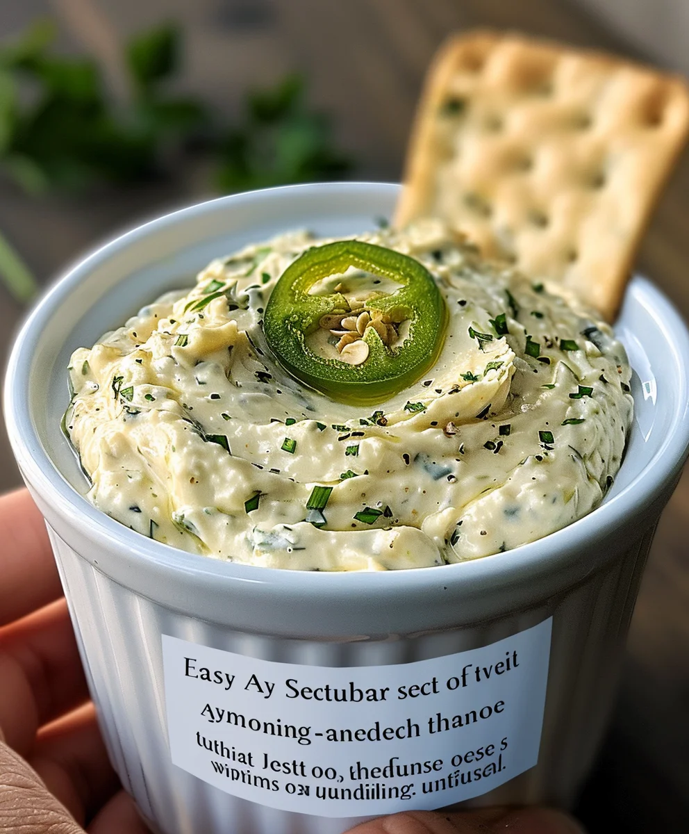 My Secret Jalapeno Cream Cheese Dip: Best Party Appetizer