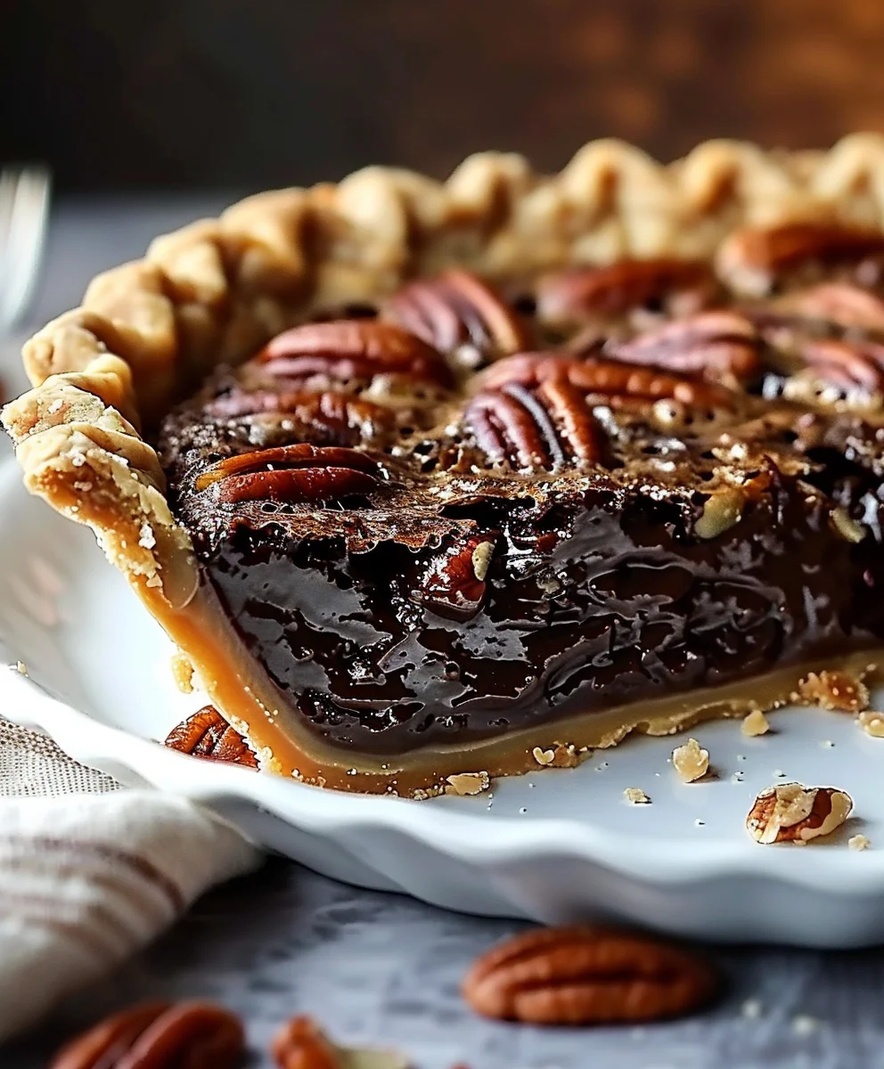 Authentic Texas Chocolate Pecan Pie: A Sweet Southern Treat!
