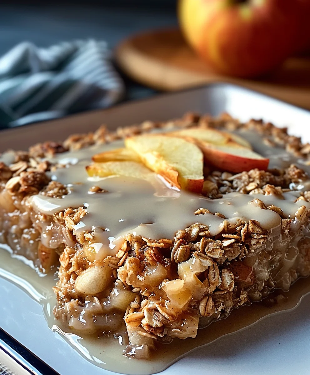 Warm Oatmeal Apple Breakfast Bake – Perfect for Busy Mornings