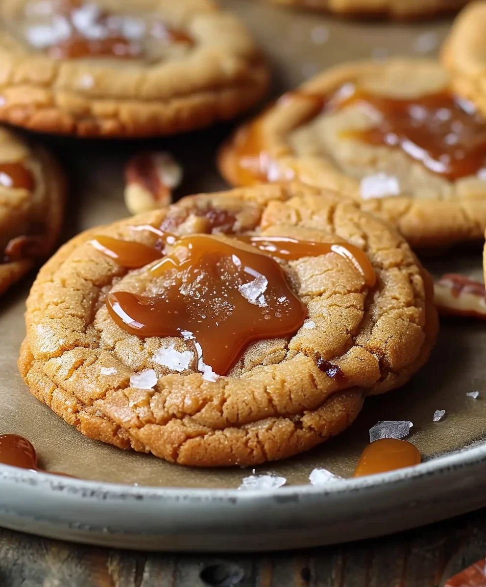Salted Caramel Cookie Recipe: Chewy, Sweet & Irresistible!