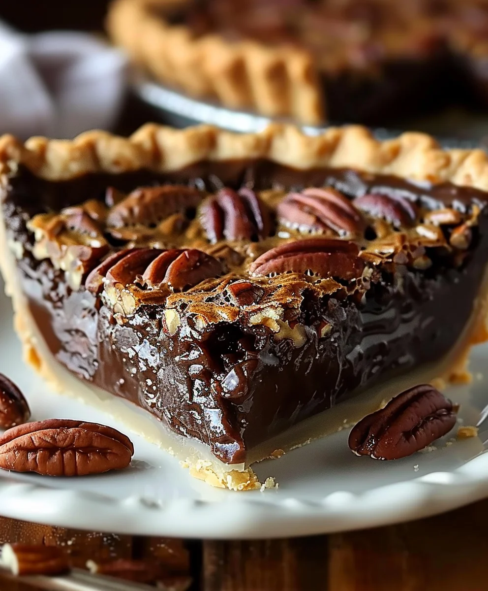 Authentic Texas Chocolate Pecan Pie: A Sweet Southern Treat!