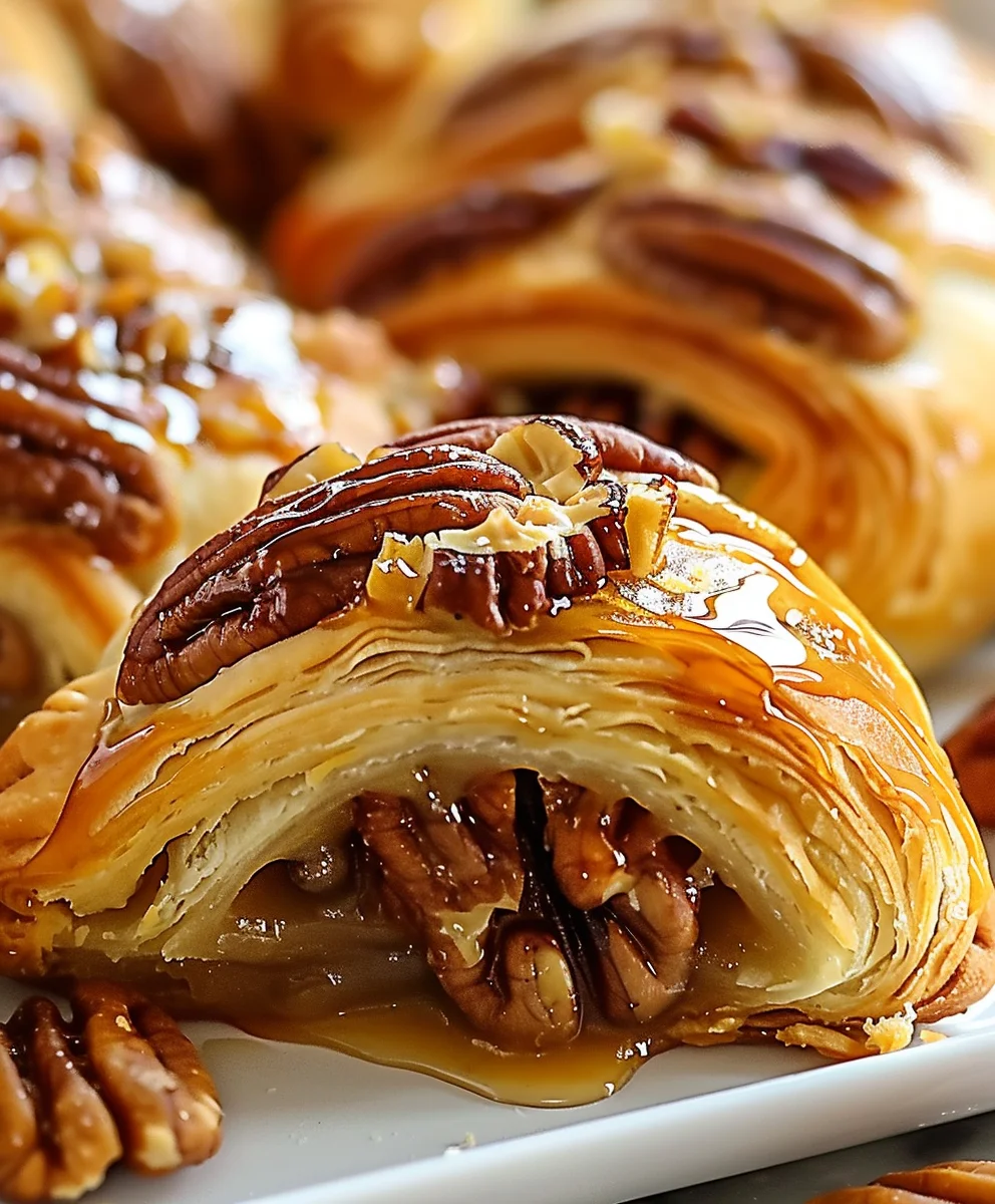 Pecan Pie Crescent Rolls