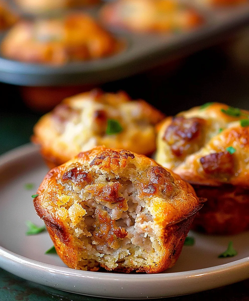 Easy Beef Sausage Pancake Muffins for Quick Breakfasts