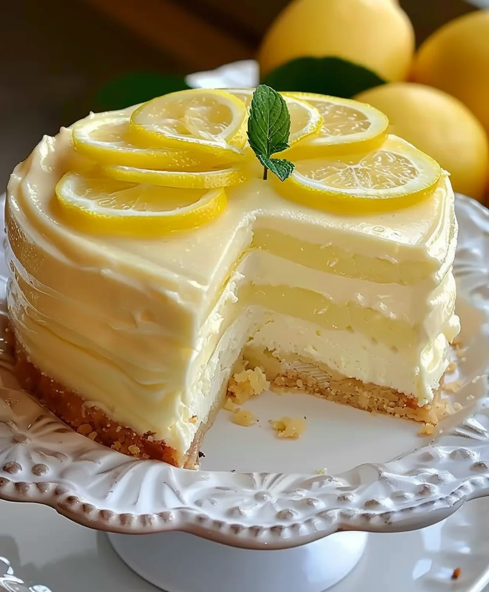 Lemon Cheesecake Delight: Your Must-Try Dessert Recipe