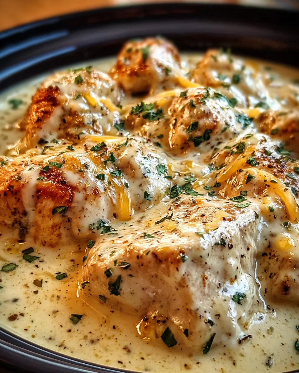 Creamy Ranch Chicken Crockpot Recipe - Easy & Delicious!