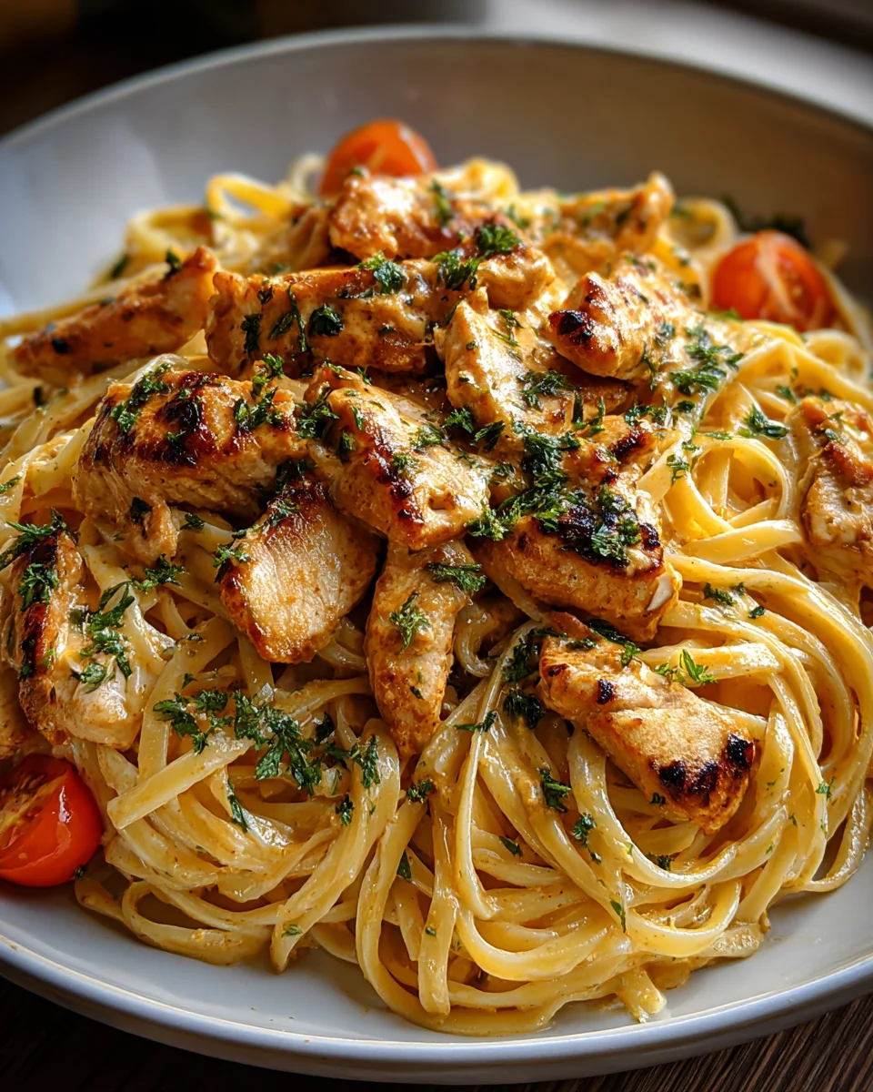 Cowboy Butter Chicken Linguine: Quick & Flavorful Meal
