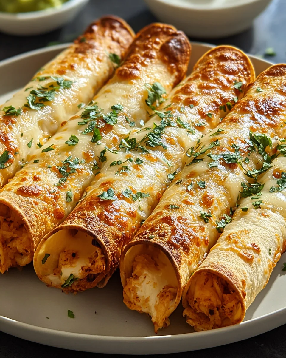 Best Crispy Chicken Taquitos Recipe – Easy & Family-Friendly