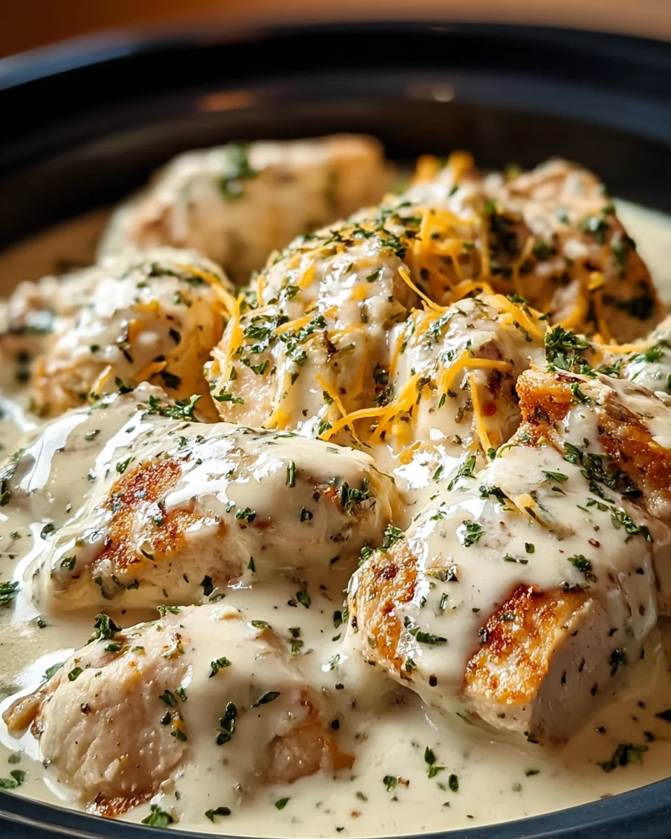 Creamy Ranch Chicken Crockpot Recipe - Easy & Delicious!