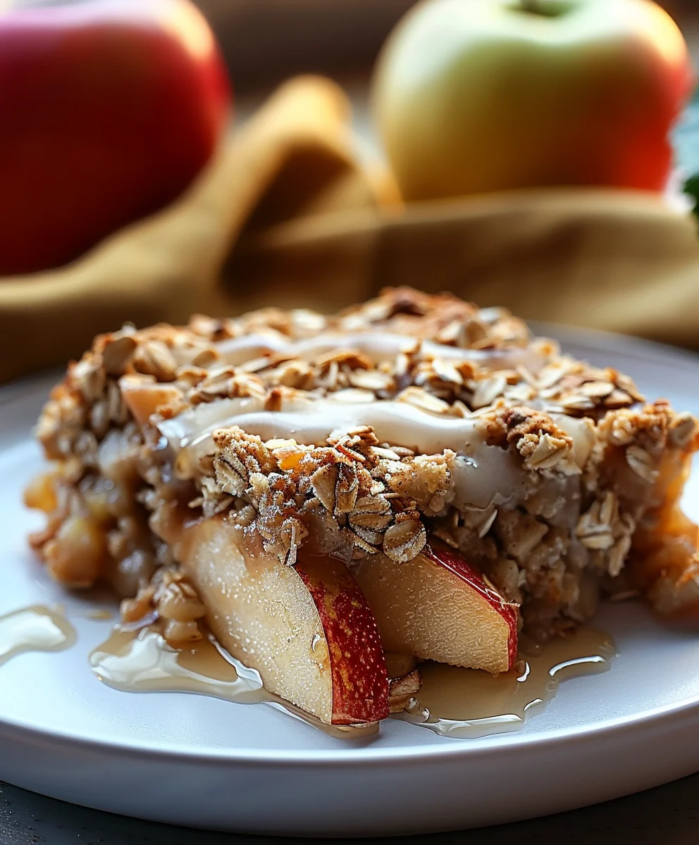 Oatmeal Apple Breakfast Bake