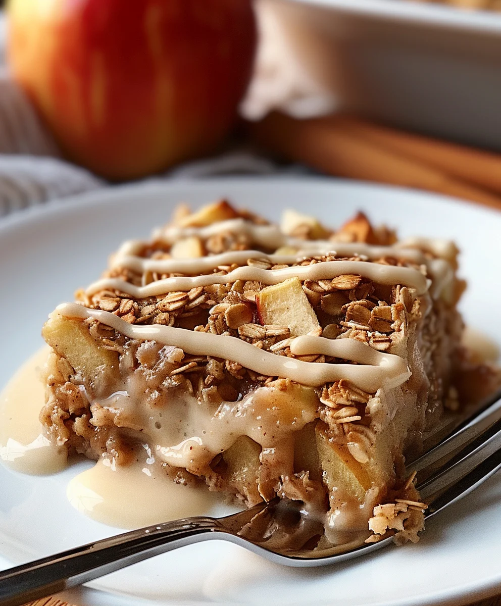 Oatmeal Apple Breakfast Bake: Healthy & Easy Morning Meal