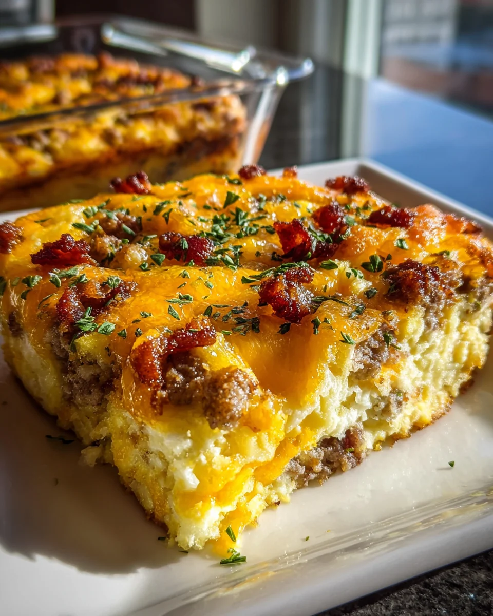 Crack Breakfast Casserole: Your Delicious Morning Beef Bake!