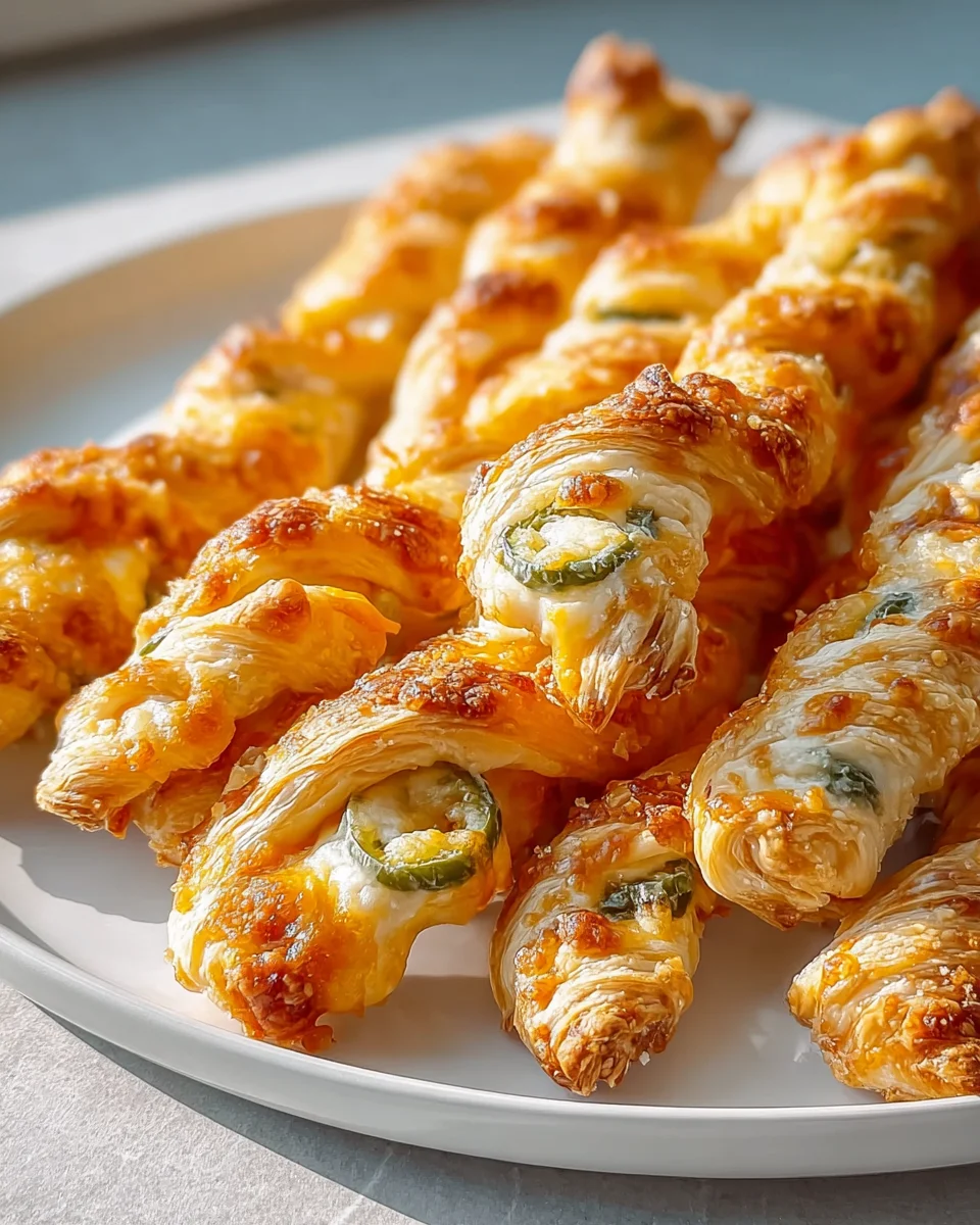 Best Ever Jalapeno Popper Twists Recipe - Spicy Cheesy Bites