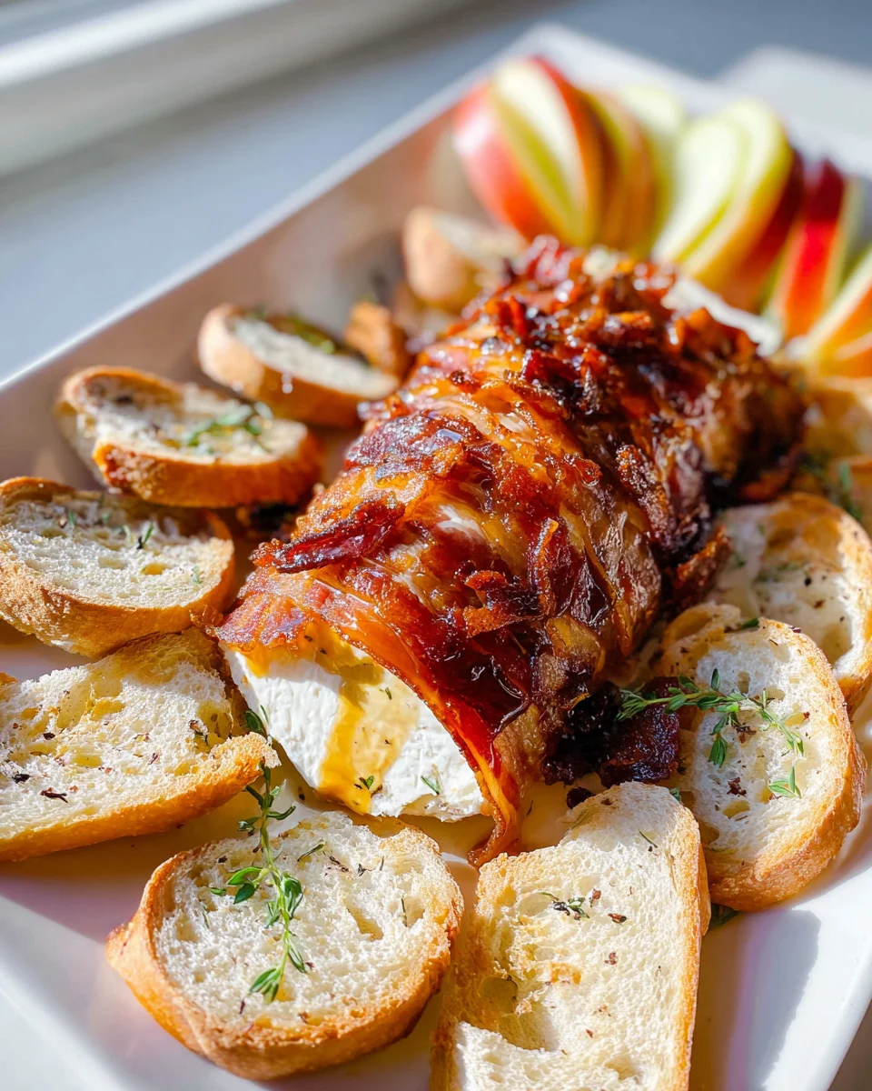 Million Dollar Beef Bacon Goat Cheese Appetizer Log Recipe