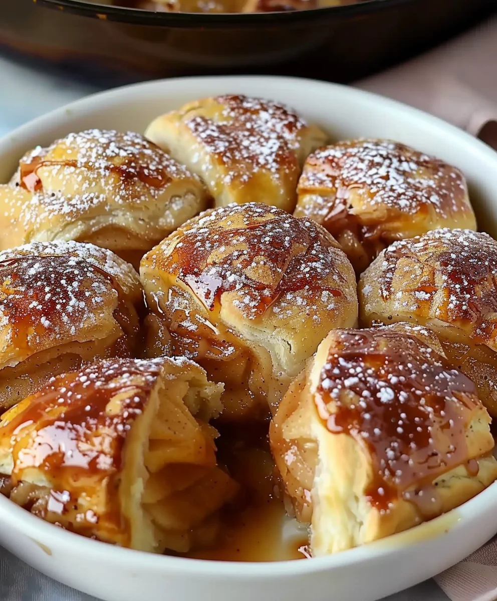 Mouthwatering Caramel Apple Pie Bombs: Easy Dessert Recipe