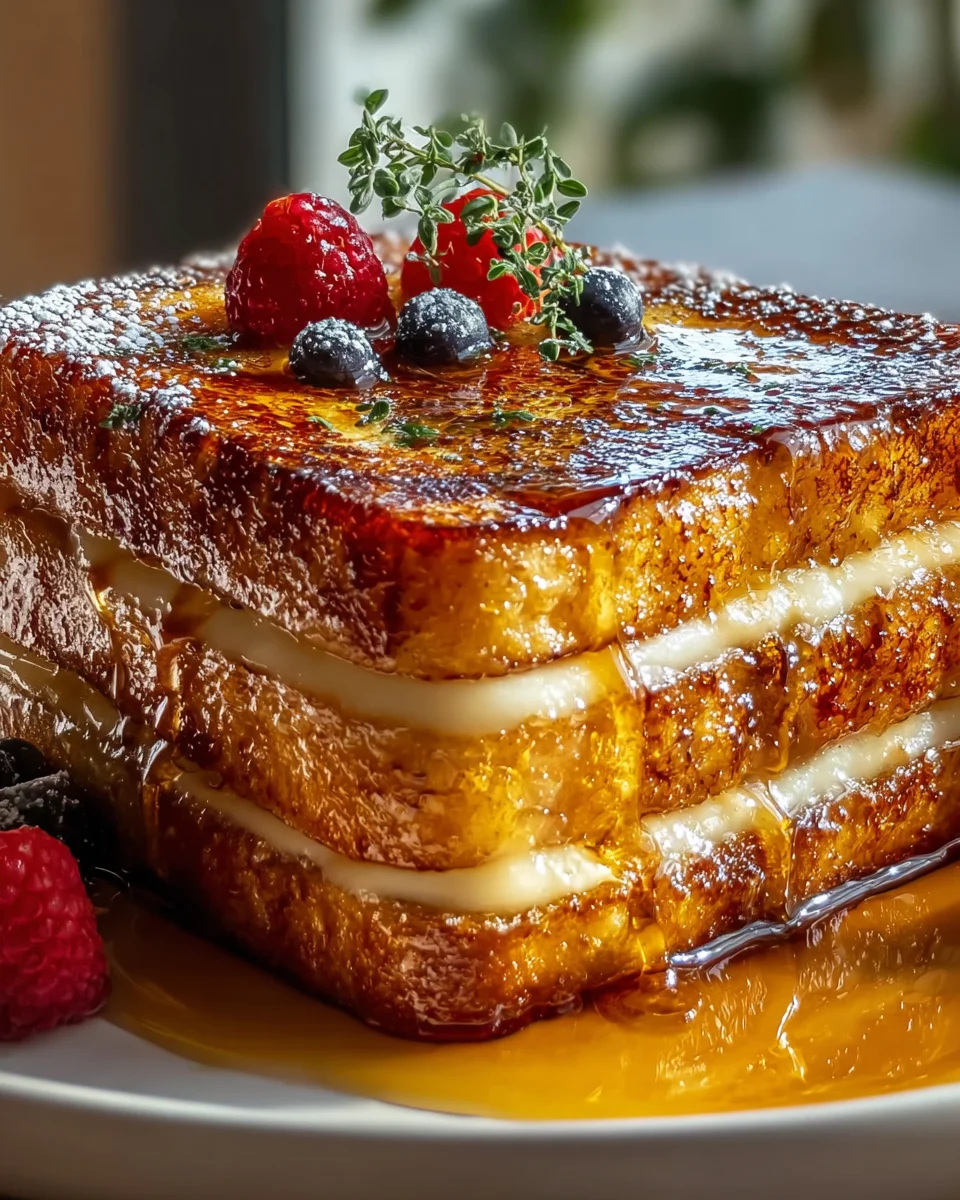 Indulge in Creme Brulee French Toast: Brunch Perfection!