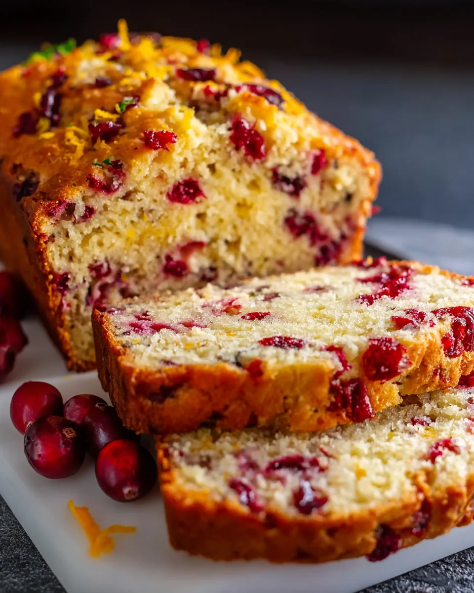 Cranberry Orange Bread: Easy, Zesty, & Delicious Recipe!