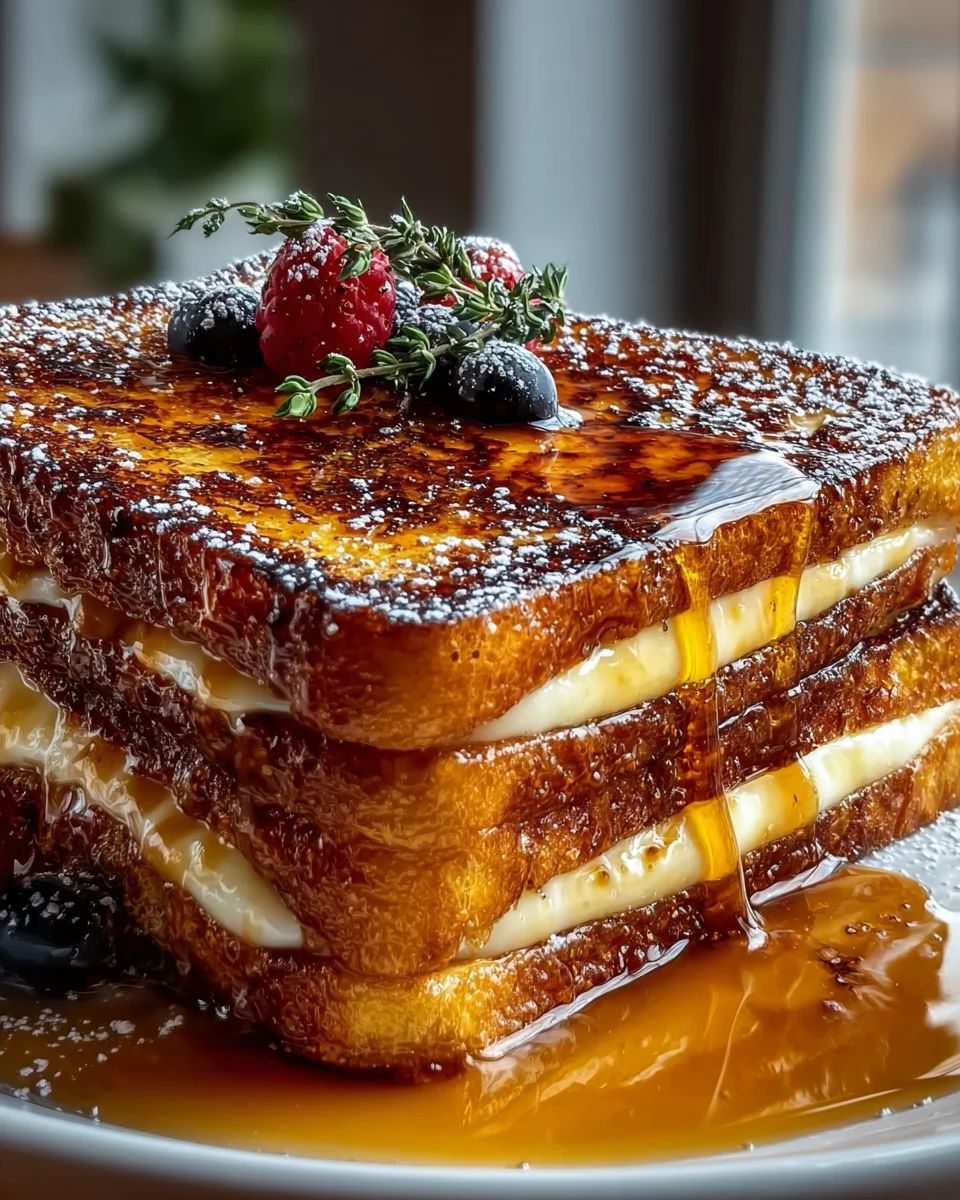 Indulge in Creme Brulee French Toast: Brunch Perfection!