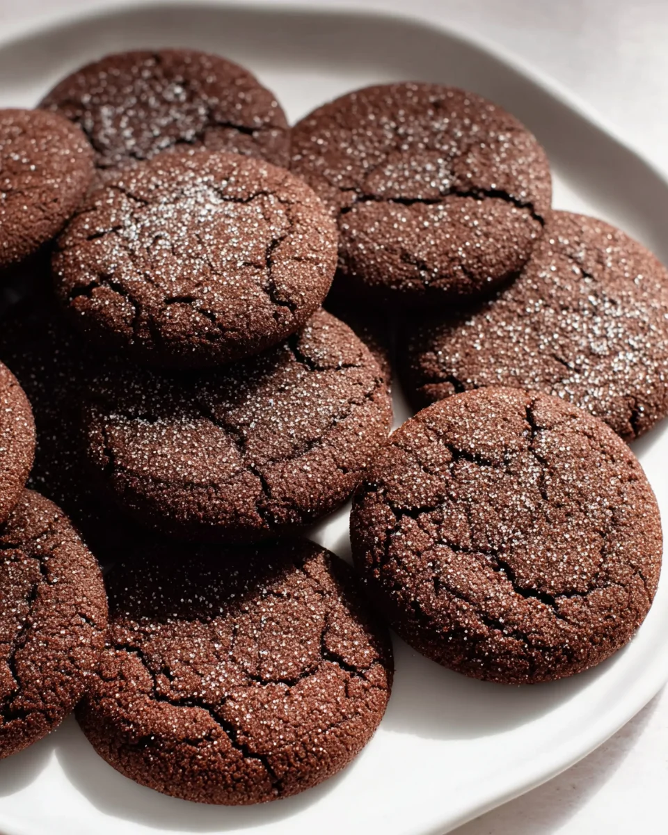 Chocolate Sugar Cookies
