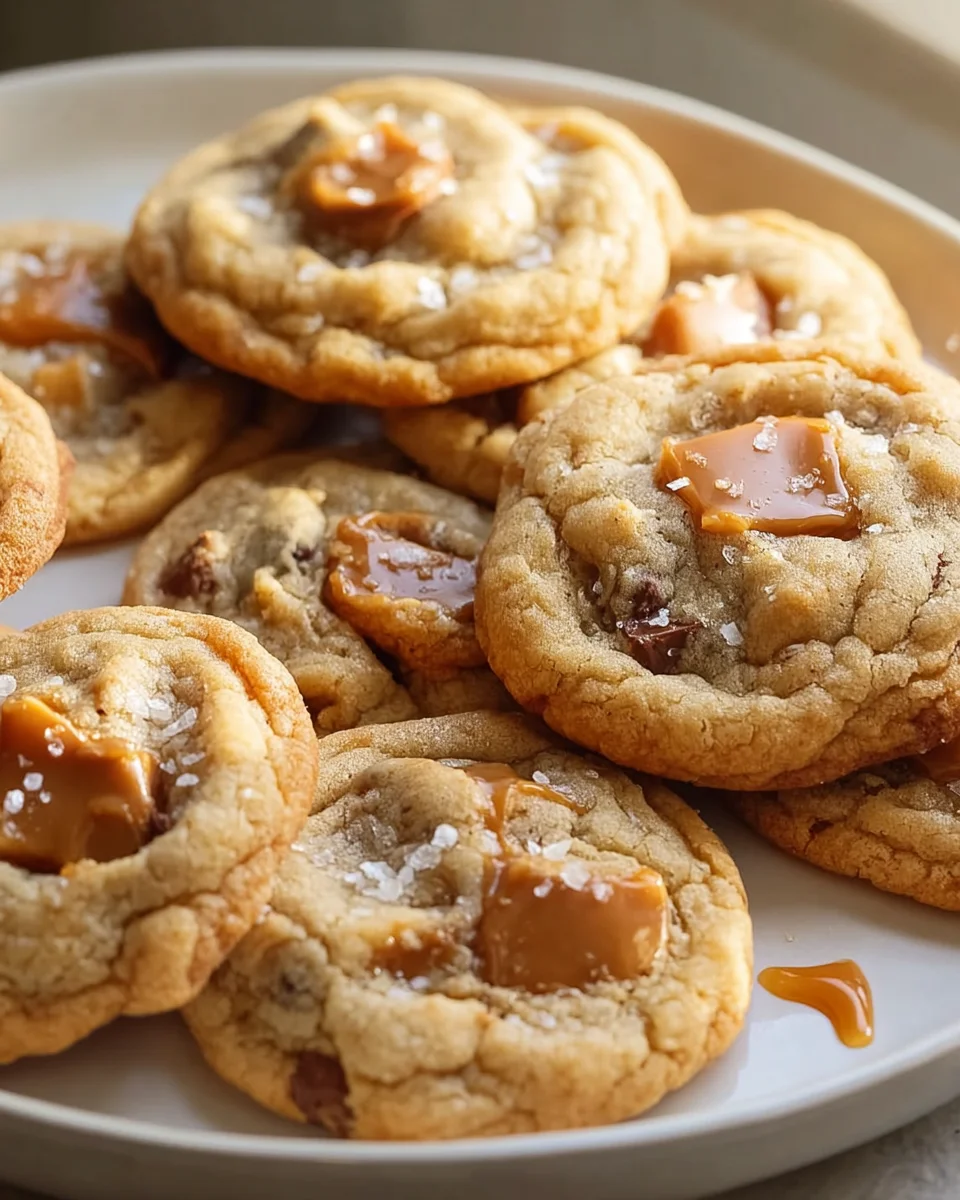 Salted Caramel Cookie Recipe