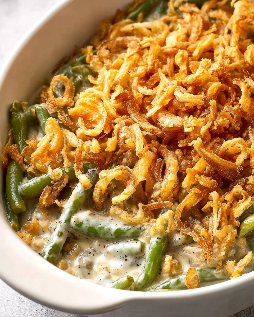 Delicious Campbell’s Green Bean Casserole Recipe to Try!