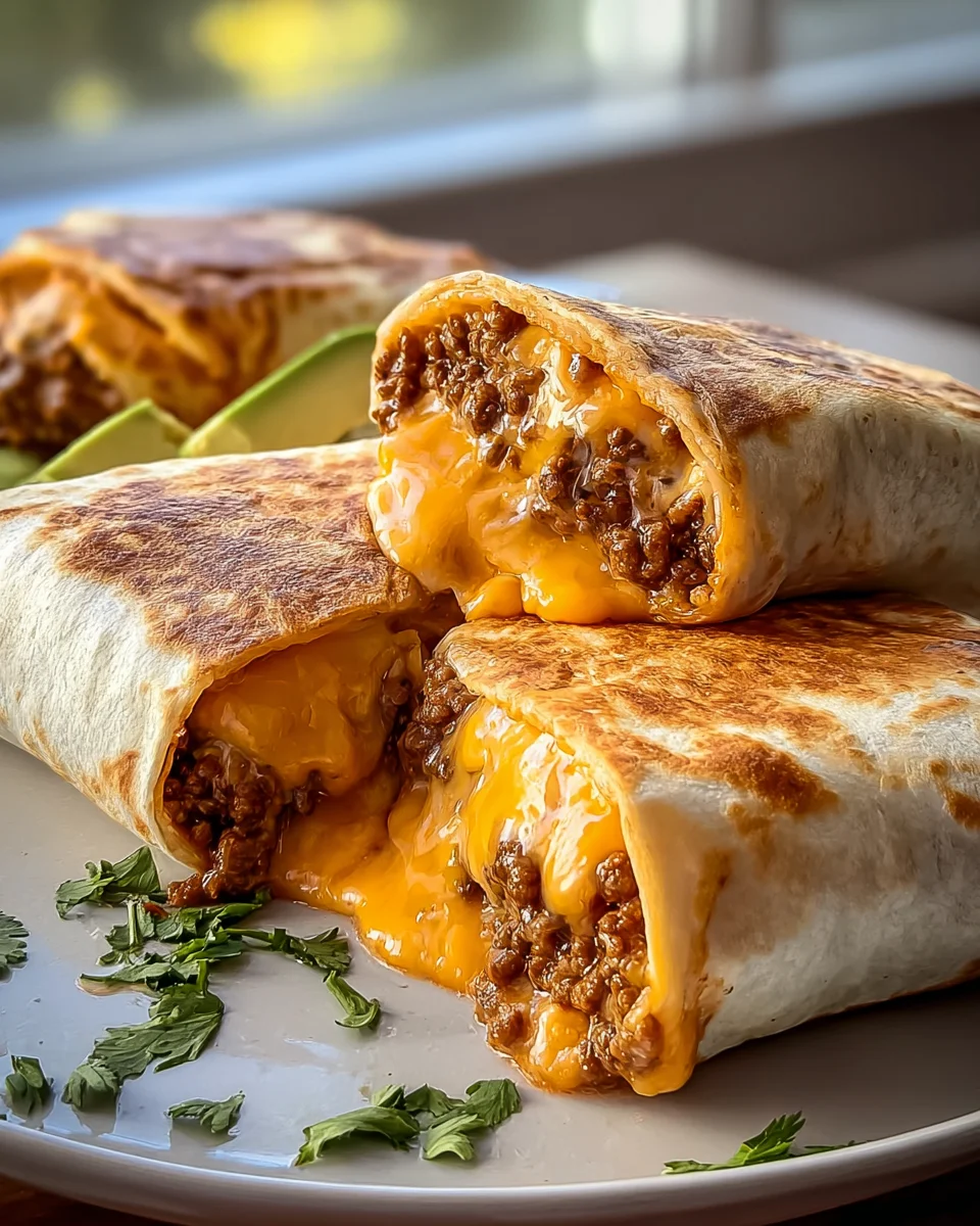 Beef Cheeseburritos: Easy, Cheesy & Delicious Recipe!