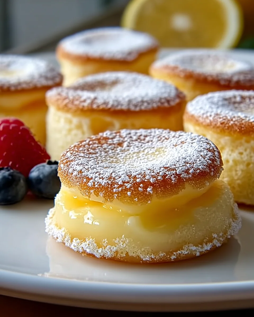 Baby Lemon Impossible Pies: Your New Favorite Easy Dessert
