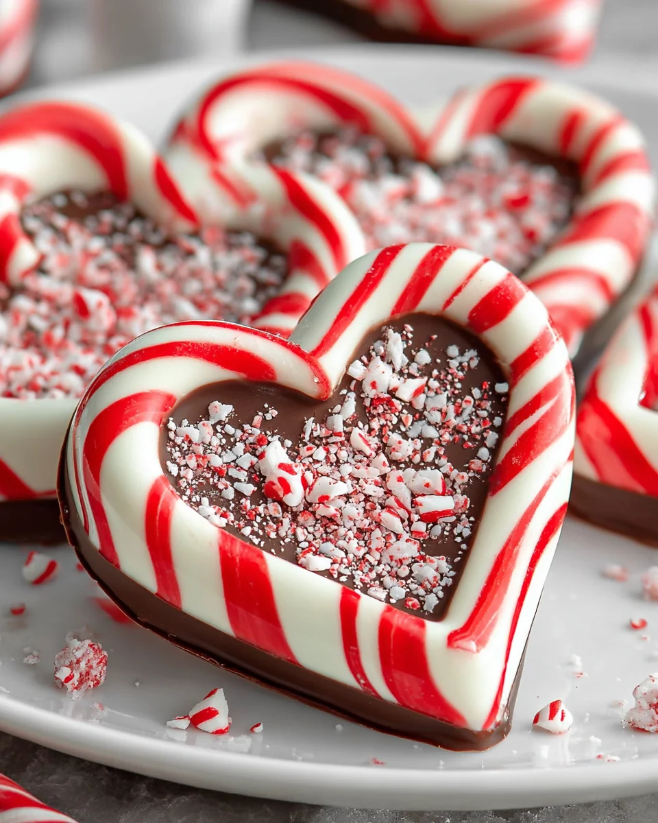 Candy Cane Hearts