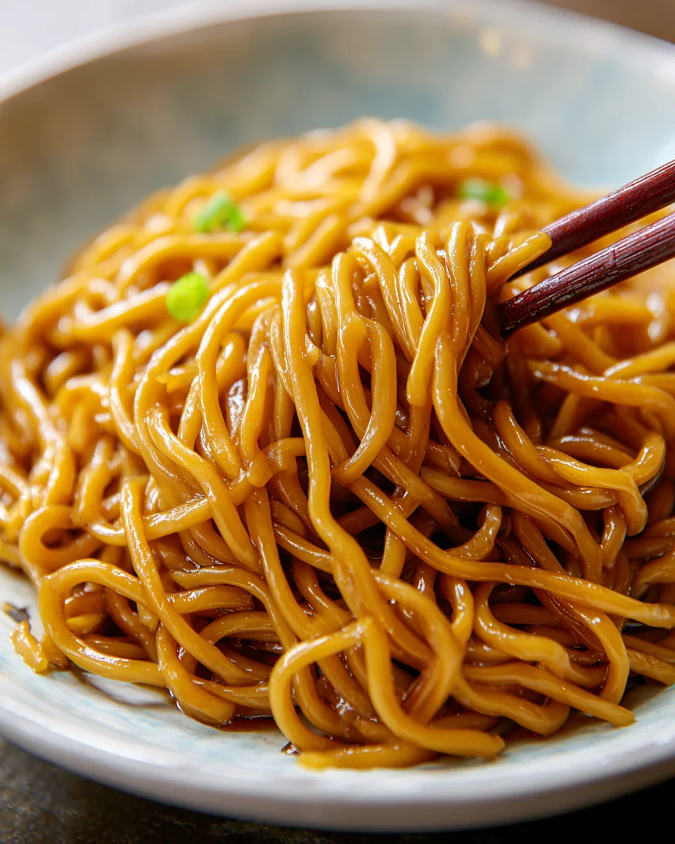 Plain Lo Mein Noodles Recipe