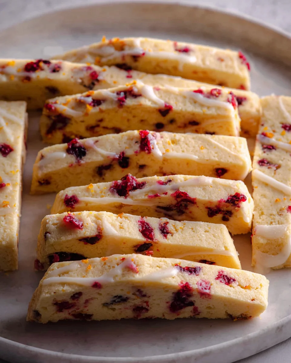 Delicious Orange Cranberry Shortbread Cookies Recipe to Try!