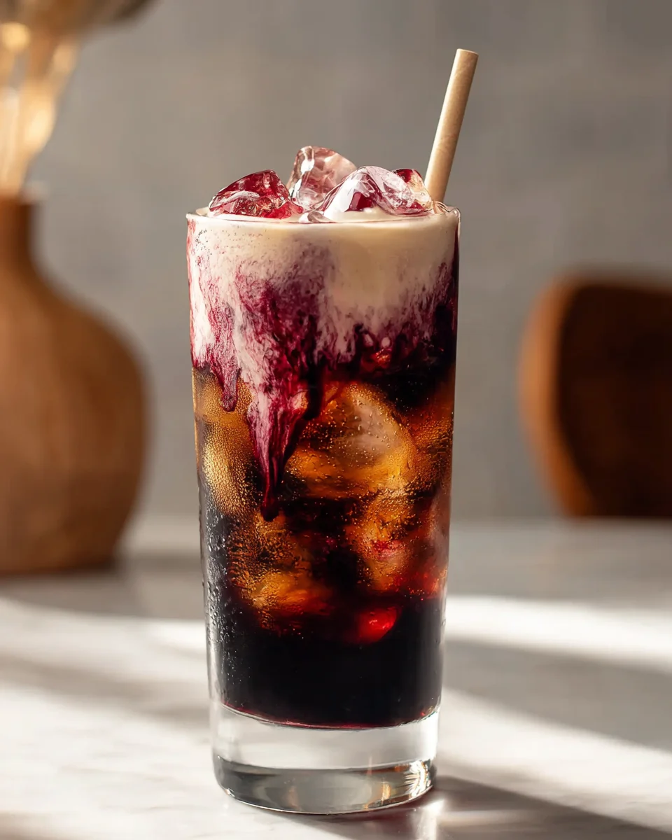 Midnight Malibu Dirty Soda: A Refreshing Non-Alcoholic Recipe