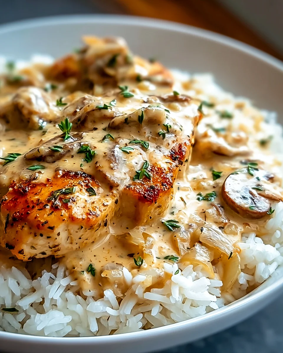 Irresistible Smothered Chicken and Rice Recipe You'll Love!