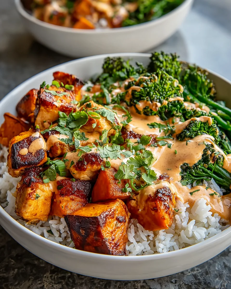 Healthy Chicken Sweet Potato Bowls: Nutritious & Delicious!