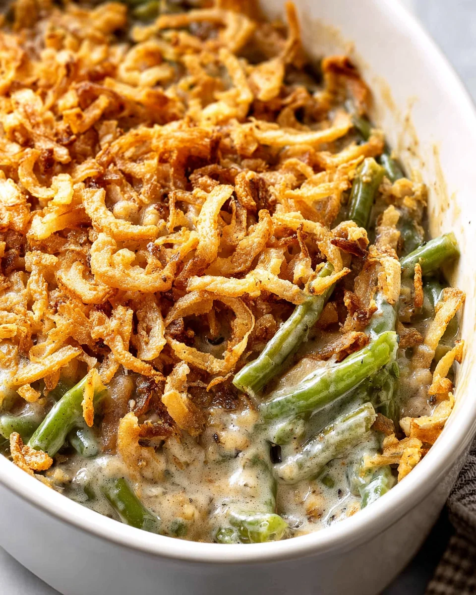 Delicious Campbell's Green Bean Casserole Recipe for All