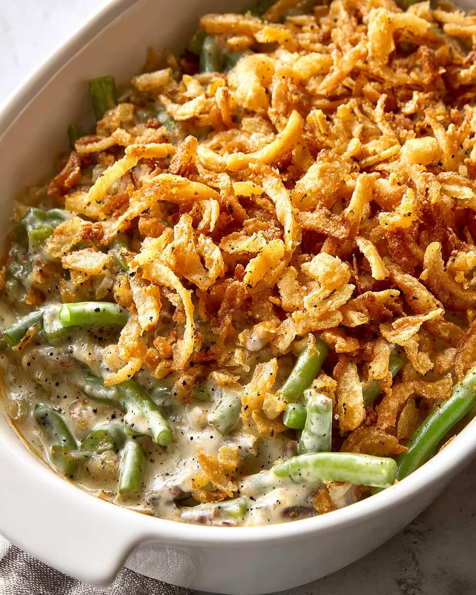 Delicious Campbell’s Green Bean Casserole Recipe to Try!
