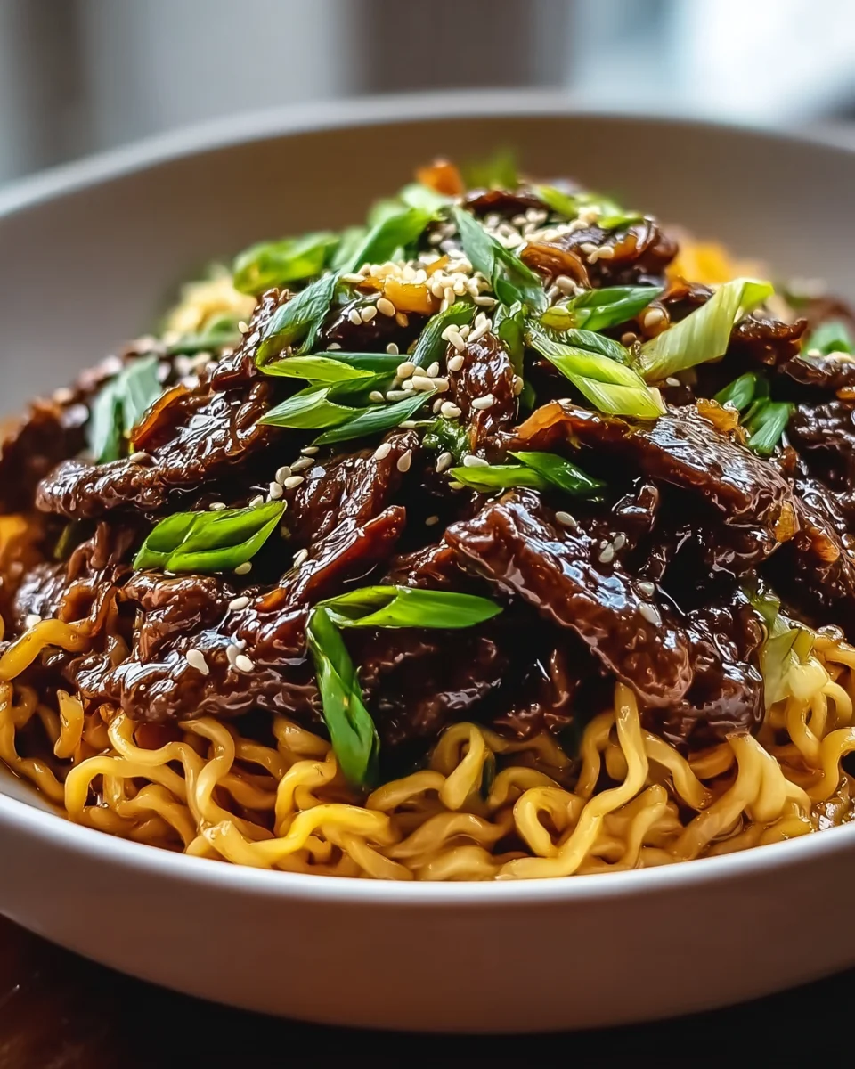 Ultimate Sticky Beef Noodles Recipe for Irresistible Flavor