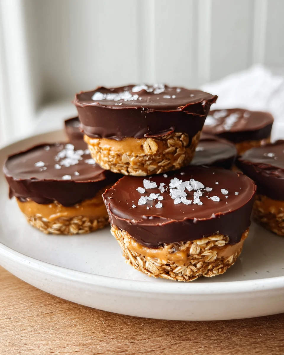 Delicious Peanut Butter Oat Cups: Easy Healthy Snack Recipe
