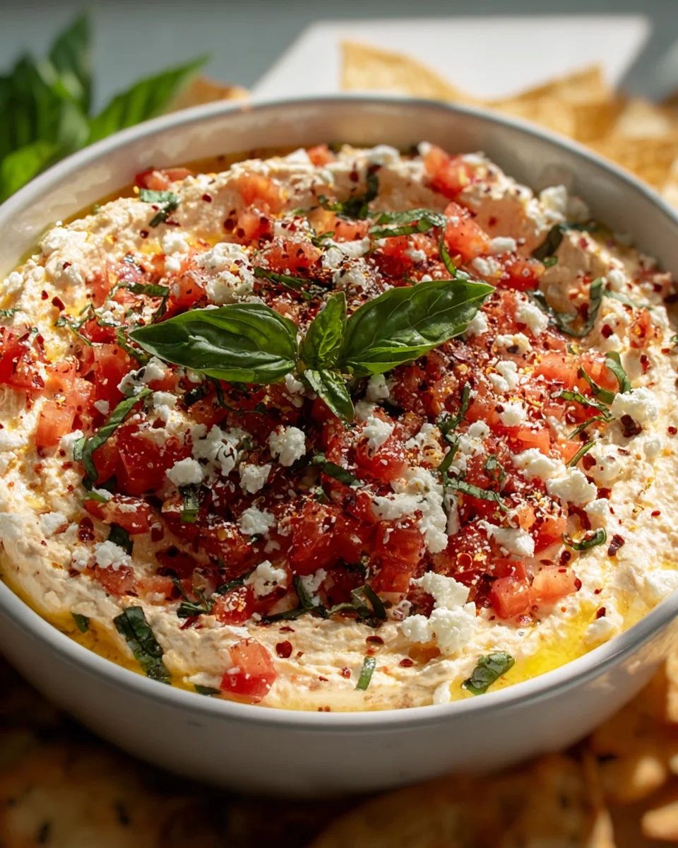 Bruschetta Dip A Vibrant And Flavorful Appetizer To Delight Your Guests