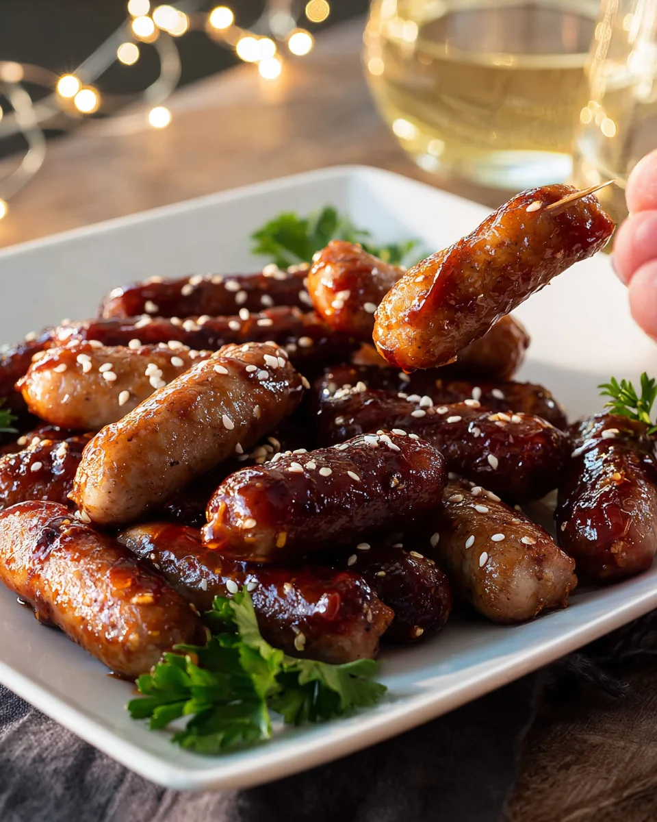 Party Sausages: Easy Beef Appetizer Recipe