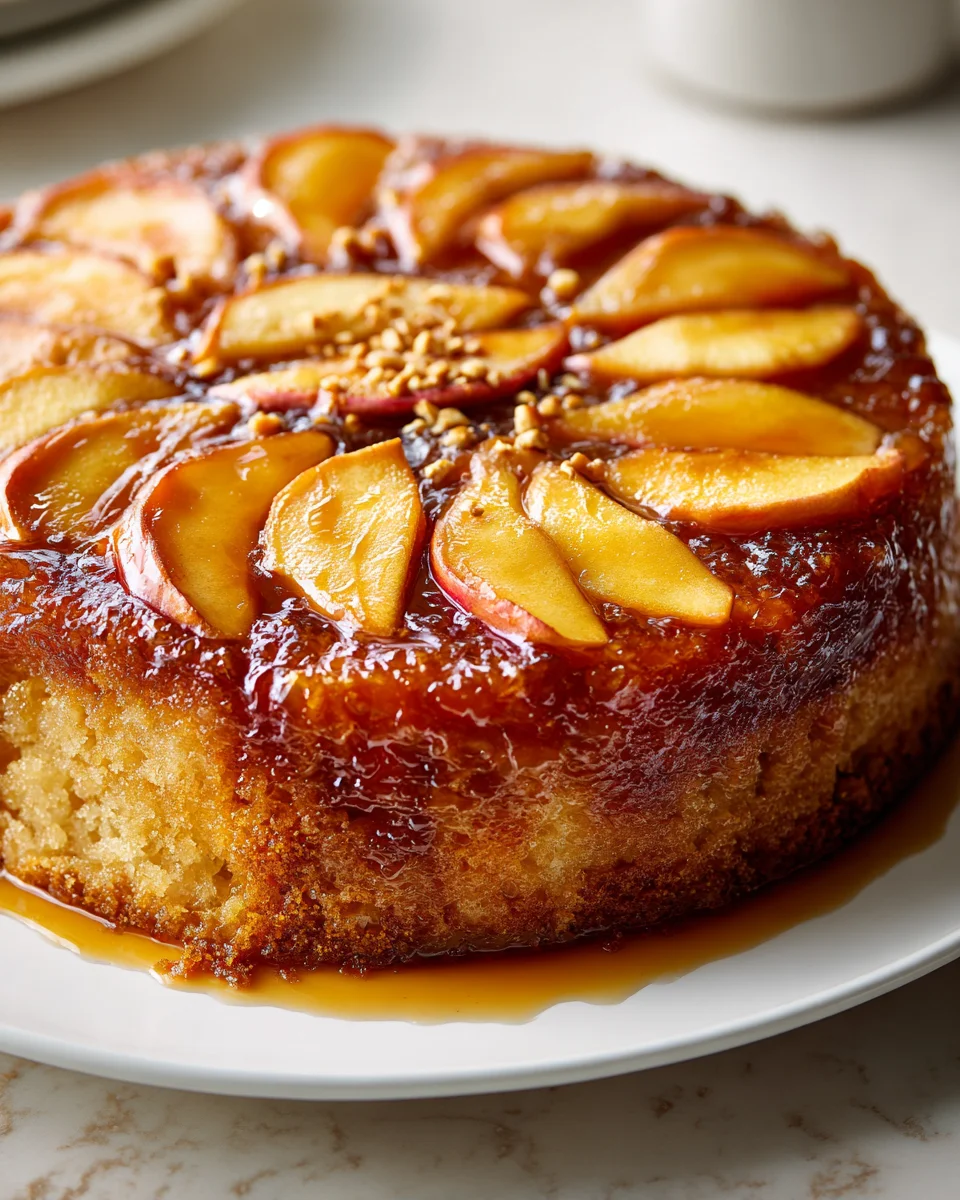 Delicious Caramel Apple Upside Down Cake Recipe to Try!