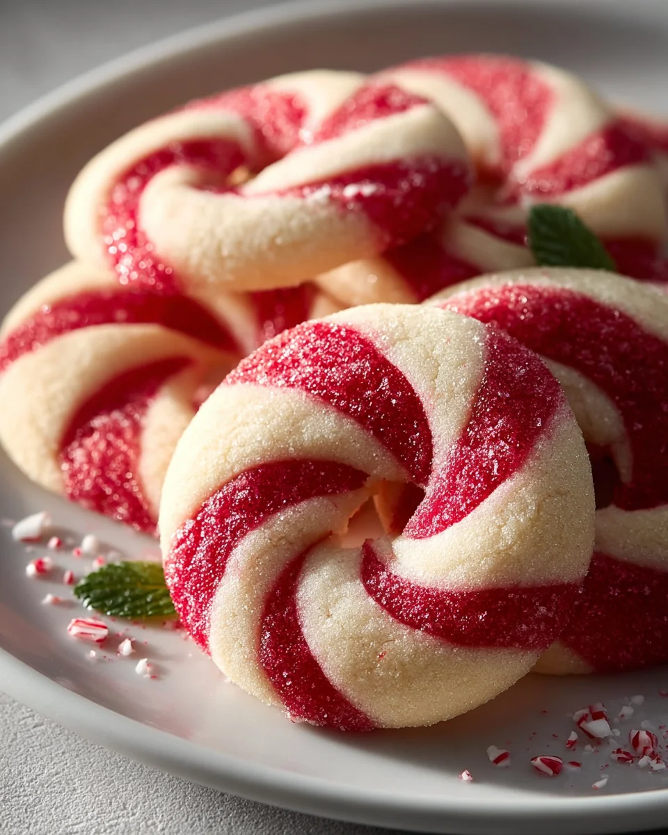 Sweet Magic: Candy Cane Cookies for Holiday Joy!