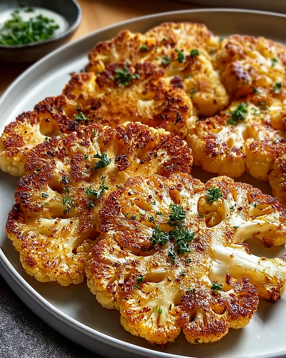 Crispy Baked Cauliflower Steaks: Ultimate Vegan Recipe