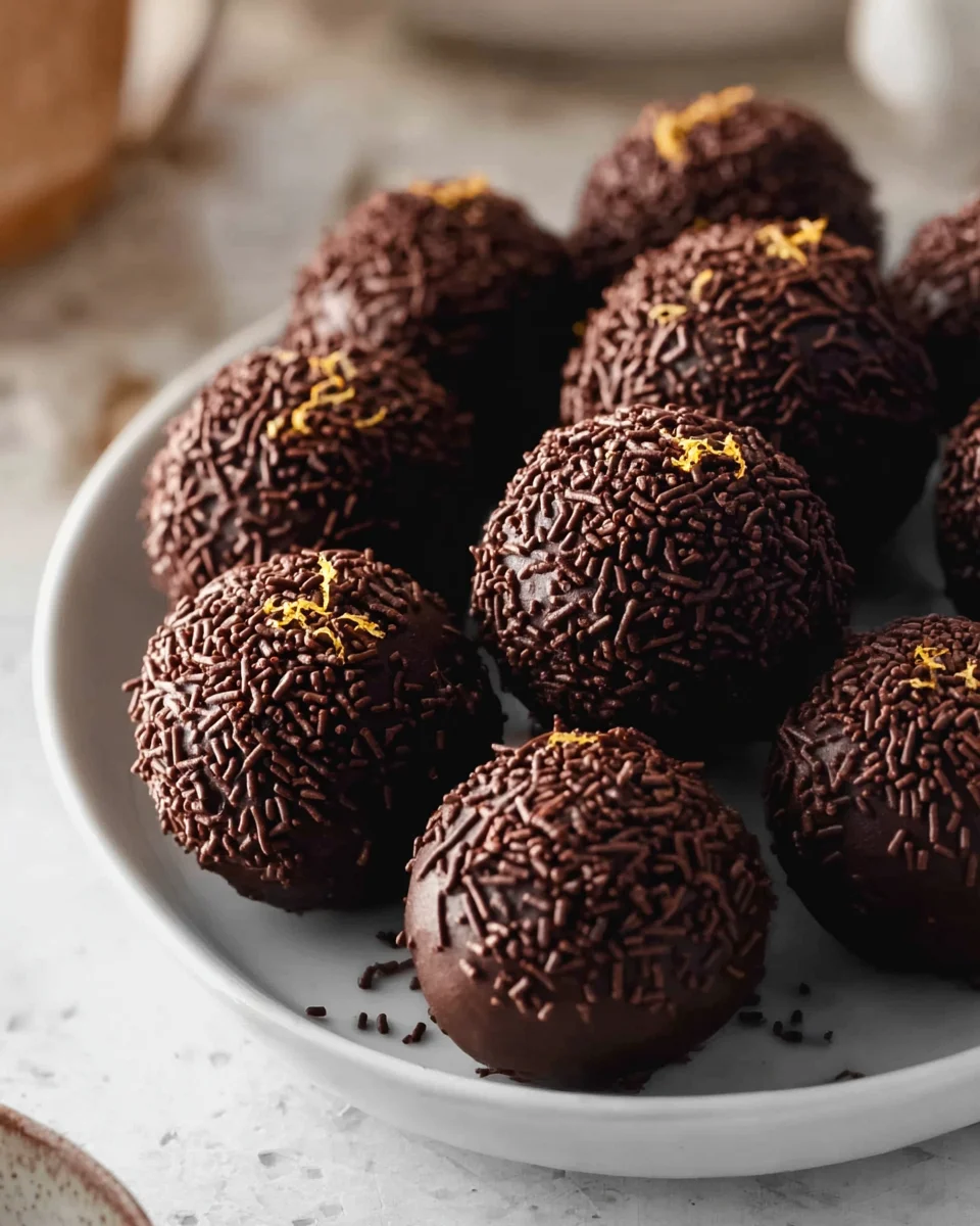Delicious Orange Chocolate Christmas Truffles Recipe to Savor