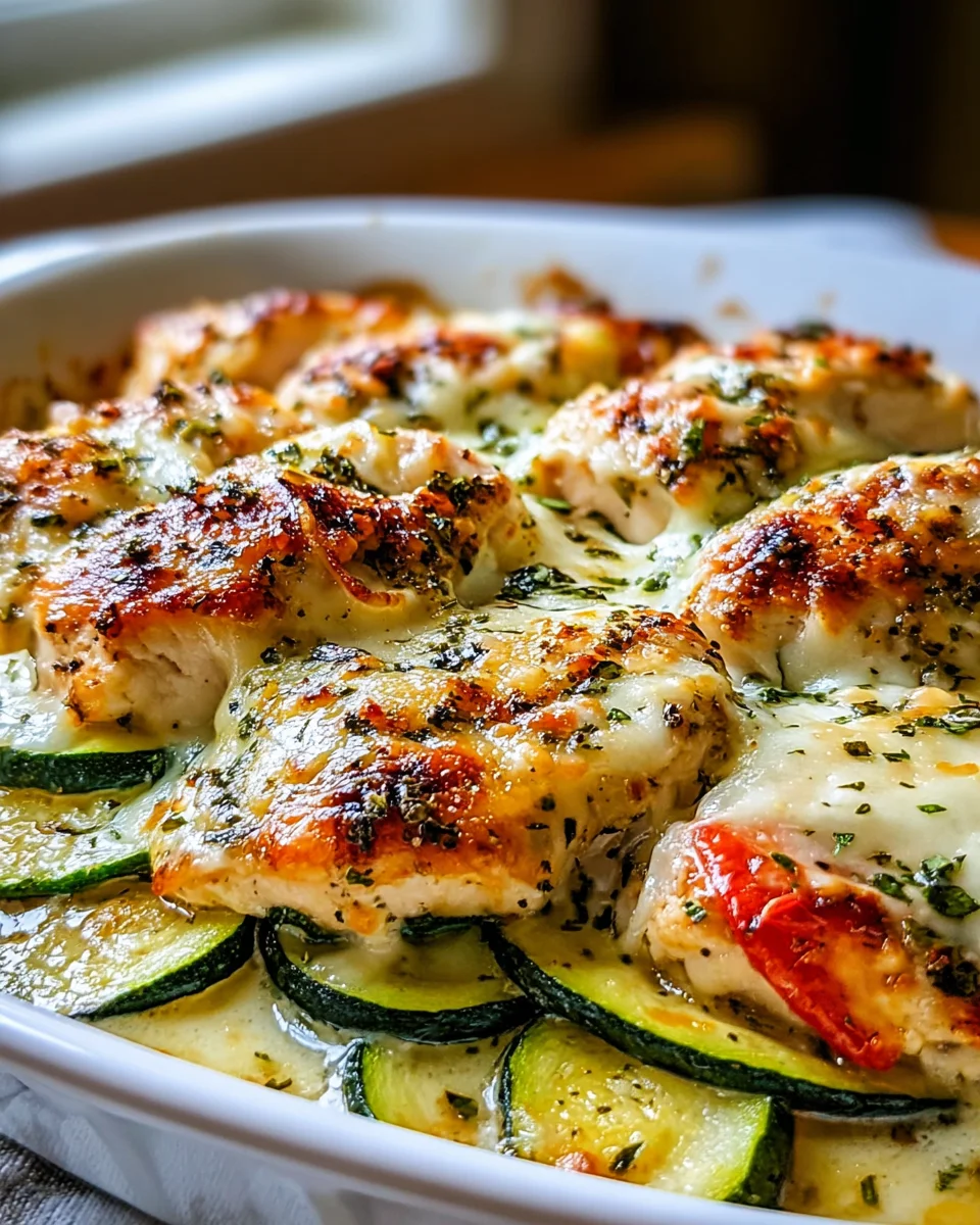 Delicious Chicken Zucchini Bake: A Cozy Comfort Recipe