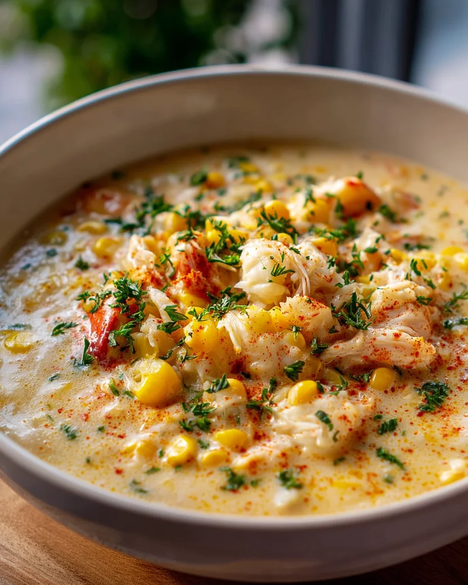 Bobby Flay's Delicious Crab Corn Chowder Recipe to Savor