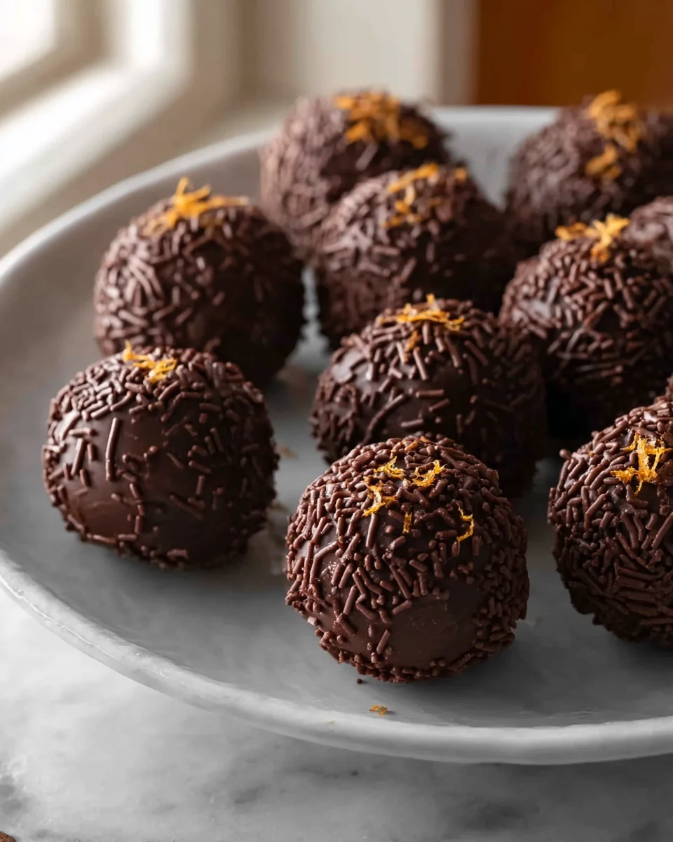 Delicious Orange Chocolate Christmas Truffles Recipe to Savor